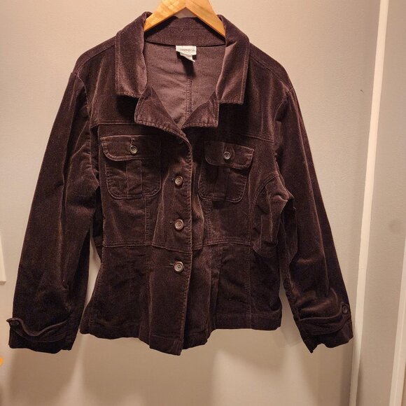 Fashion Bug Vintage Brown Corduroy Women's Jacket - Picture 1 of 5